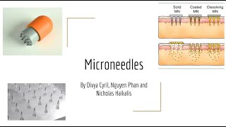 Microneedles [upl. by Spense]