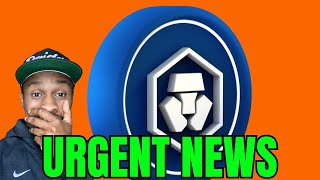 Cryptocom Holders URGENT NEWS Cronos Will Make CRO COIN explode 2025 [upl. by Enyledam758]