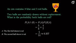 Basic Probability The Multiplication Rule [upl. by Nnaitak]