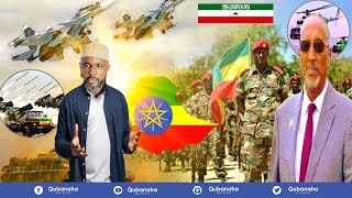 DEG DEG Ciidanka Itoobiya oo qeyb ka ah difaaca Somaliland Huwanta Laascaanod oo weerar Lagu qaa [upl. by Ahtenek]