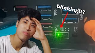 ASUS Bios Button Blinking  How online warranty works  Shopee warranty [upl. by Barkley561]