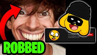 ROBLOX FlamingoAlbert is getting ROBBED MikeCrack Drama [upl. by Kape270]