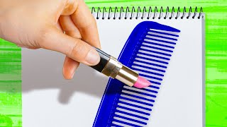 35 SIMPLE PAINTING TECHNIQUES EVERYONE CAN DO  5Minute Decor Crafts [upl. by Undry975]