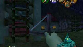 Legend of Zelda Ocarina of Time Walkthrough 03 55 quotGold Skulltulasquot [upl. by Crowley]