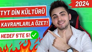 2024 TYT DİN KAVRAMLARLA SON TEKRAR 🔥 Bunları Bilmeden Sınava Girme  yks tyt [upl. by Scotty767]