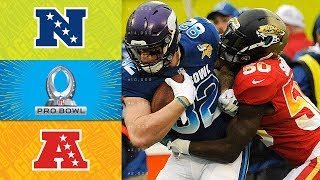 NFC vs AFC  2018 NFL Pro Bowl Game Highlights [upl. by Assiram]