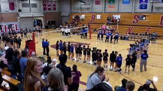 Graham Kapowsin  Bethel High School Volleyball  10824  Set 1 of 5 [upl. by Gayner23]