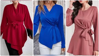 Geniales Blusas 👚 Blusas Elegantes para Fiestas  Blusas para Mujer [upl. by Adaynek38]