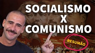 RESUMÃO a diferença entre socialismo e comunismo  ProEnem [upl. by Yspyg357]