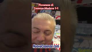 Ficcanaso di Cosenza Modena short cosenzacalcio seriebkt shorts [upl. by Dachy]