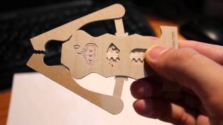 CNC  Robotic claw business card [upl. by Trebuh]