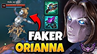 T1 Faker Orianna vs Azir  MID  Patch 142 Korea Master ✅ [upl. by Lennahc]