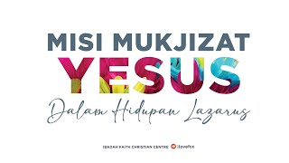 Misi Mukjizat Yesus  Rev Mak Wai Ling 03 Nov [upl. by Aniteb]