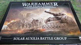 Starting a Solar Auxilia army Horus Heresy [upl. by Legnaros]