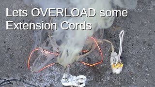 Lets try overloading some extension cords [upl. by Annawt]