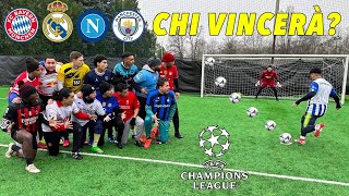 ⚽️RIGORI CHALLENGE DI CHAMPIONS League chi vincerà [upl. by Meesak]