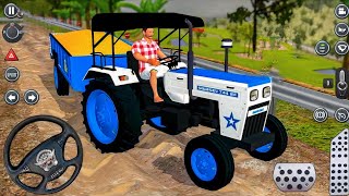 Modern Farm Tractor Driving Games  Farming Tractor 3D  Android Gameplay [upl. by Doralin416]