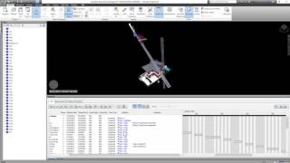 Navisworks Tutorial 12 Beginner Creating and Attaching Multiple Object Animations for Tower Crane [upl. by Nebe]