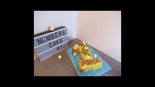 Numbers Cake  Zahlentorte  Geburtstagstorte  Debbys Desserts ♥ [upl. by Katrinka582]