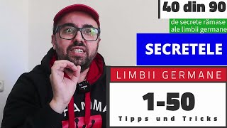 90 de SECRETE ALE LIMBII GERMANE Episoadele 150 4ORE DE MATERIAL [upl. by Lehcir]