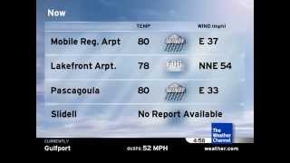 Gulfport MS IntelliStar Emulation August 29 2005 458 AM CDT [upl. by Nwahsirhc]