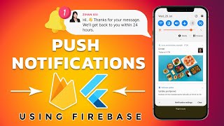 Flutter Push Notifications using Firebase [upl. by Tingey]