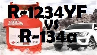 R1234yf vs R134a ¿Se pueden reemplazar y Cuales son sus presiones de funcionamiento y diferencias [upl. by Orelu960]