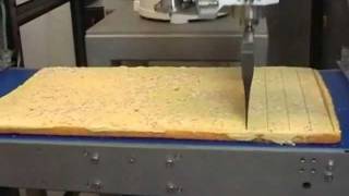 newtech  robotic ultrasonic cutting for cake applications [upl. by Akimed]