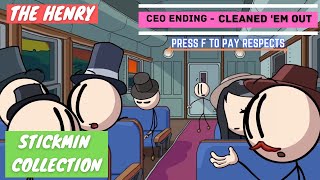 Henry Stickmin Collection  Cleaned em Out Ending CEO  Completing The Mission [upl. by Damicke]