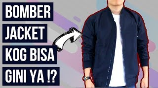 BOMBER JACKET KOG BISA GINI YA  In Depth Review COLT Bomber Jacket Dari ClassicNBasics [upl. by Saerdna]