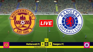 🔴Motherwell vs Rangers  Scottish League Cup [upl. by Cindi]