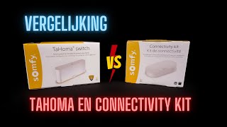 Vergelijking van de Somfy Connectivity kit met de Tahoma Switch [upl. by Kaia954]