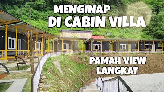 Menginap Di Cabin Villa Pamah View  Wisata Alam di Langkat  Family Trip [upl. by Enialed155]