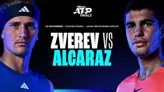 Alexander Zverev  Carlos Alcaraz ATP Finals Preview and Prediction [upl. by Neddy]