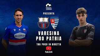 DIRETTA PreStagione 2324  Varesina  Pro Patria [upl. by Chassin]