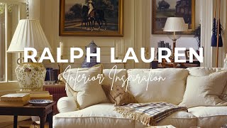 Incorporating Classic RALPH LAUREN Aesthetics In Home Decor  Interior Ideas [upl. by Rebah]