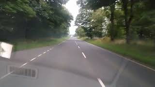 Leaving Kinross Services Perth and Kinross Scotland UK [upl. by Restivo58]