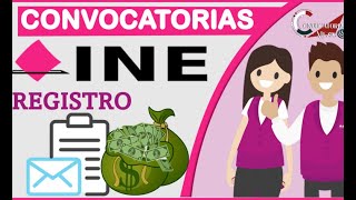 Convocatorias INE 20222023  EMPLEO  El Instituto Nacional Electoral  BENEFICIOS  REQUERIMIENTOS [upl. by Artep]