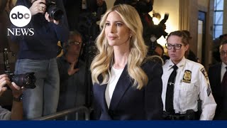 Ivanka Trump distances herself from fathers financial statements [upl. by Yrreb]