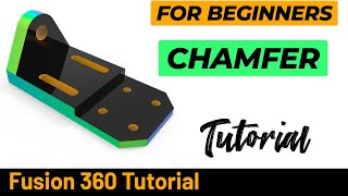 Fusion 360 Tutorial For Beginners 243  Chamfer [upl. by Oribel724]