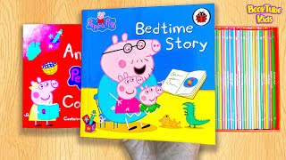 🐷PEPPA PIG  BED TIME STORY 31 Kids Books Read Aloud [upl. by Kirwin]