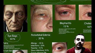 Bags under eyes  Puffy Eyes Periorbital Edema Swelling of the eyes [upl. by Aynot]