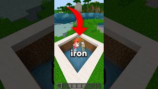 Starter Iron Farm In 1 Minute shorts [upl. by Sirc]