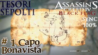 Assassins Creed 4 Black Flag ITA Tesoro Sepolto 1 Capo Bonavista [upl. by Eikceb]