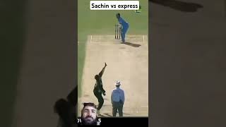 Sachin vs Rawalpindi express cricket subscribe shorts shortsvideo viralshorts viralvideo [upl. by Achilles168]