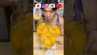 Raw egg purplegorilla mukbang [upl. by Aehsal]