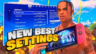 NEW BEST Nintendo Switch SETTINGS  Sensitivity For Chapter 5 Fortnite Settings Explained [upl. by Blanka]