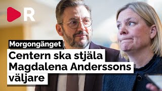 Morgongänget Centern ska stjäla Magdalena Anderssons väljare [upl. by Earal]