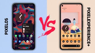 Android 12L  ft Pixel OS vs Pixel Experience Plus  Better choice for you [upl. by Betty83]