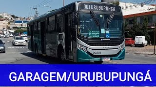 GARAGEM DA URUBUPUNGÁ  MOVIMENTAÇÃO DE ÔNIBUS [upl. by Towill]